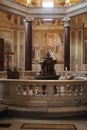 The Lateran Baptistery in Rome, Italy Royalty Free Stock Photo