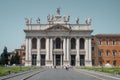 Lateran Basilica, the cathedral church of the Diocese of Rome Royalty Free Stock Photo