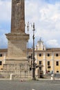 Lateran Obelisk - Fontana dellÃÂ´Obelisco Lateranense in Rome, Italy Royalty Free Stock Photo