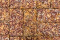 Laterite block floor Royalty Free Stock Photo