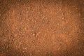 Lateritic soil texture, top view. Royalty Free Stock Photo