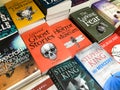 Latest English Famous Novels For Sale In Library Book Store Royalty Free Stock Photo