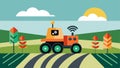 The latest soil tilling robots are equipped with autonomous navigation path planning and selfcharging capabilities