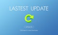 Latest Version Fresh Updates Application Updates Concept