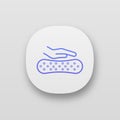 Latex mattress material app icon