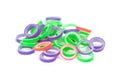 Latex rings for orthodontic braces