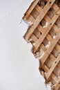Lath. Background. Royalty Free Stock Photo