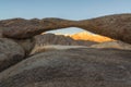 Lathe Arch in Alabama Hills Royalty Free Stock Photo