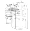 Lathe concept. Vector rendering of 3d Royalty Free Stock Photo