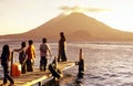 LATIN AMERICA GUATEMALA LAKE ATITLAN Royalty Free Stock Photo