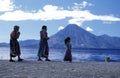 LATIN AMERICA GUATEMALA LAKE ATITLAN Royalty Free Stock Photo