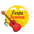 Latin americal festa junina brazil festival background