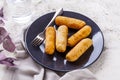 Latin-American appetizers called Tequenos