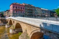 Latin Bridge in the old town of Sarajevo, Bosnia and Hercegovina