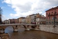 Latin Bridge, Sarajevo, Bosnia and Herzegovina Royalty Free Stock Photo