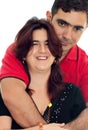 Latin couple in their 30's Royalty Free Stock Photo