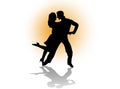 Latin Salsa - Tango Dance Couple