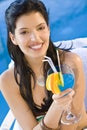 Latina Cocktail Royalty Free Stock Photo