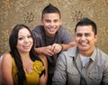 Latino Family Laughing Together Royalty Free Stock Photo