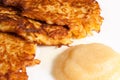 Latkes Royalty Free Stock Photo