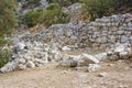 Lato, ancient city on the island of Crete Royalty Free Stock Photo