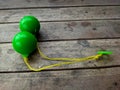 Lato lato is green, a traditional Indonesian game that is currently viral