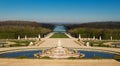 The Latona Fountain in the Garden of Versailles in France.
