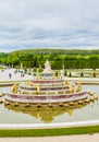 Latona fountain in the Gardens of Versailles Palace Royalty Free Stock Photo
