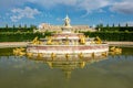 Latona fountain in Versailles garden, Paris, France Royalty Free Stock Photo