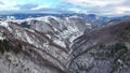 Latorita valley during winter