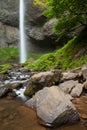 Latourell Falls in the Columbia River Gorge, Oregon Royalty Free Stock Photo