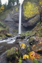 Latourell Falls Oregon in Autumn