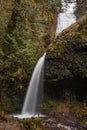 Latourell Waterfall in the Columbia River Gorge in Oregon Royalty Free Stock Photo