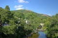 Latrigg, Keswick, UK Cumbria Lake District, River Greta Royalty Free Stock Photo