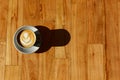 Specialty coffee Latte art tulip cappuccino flat white 