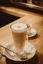 Latte coffee drink