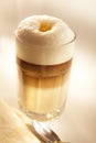 Latte Macchiato Royalty Free Stock Photo