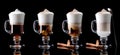 Latte macchiato Royalty Free Stock Photo