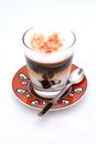 Latte Macchiato Royalty Free Stock Photo