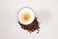 Latte macchiato 01 Royalty Free Stock Photo