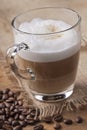 Latte macchiato coffee Royalty Free Stock Photo