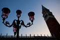 Lantern campanile tower San Marco, Venice, Venezia, Italia, Italy Royalty Free Stock Photo