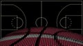 Latvia Basketball court background, Basketball Ball Royalty Free Stock Photo