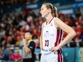 Latvia basketball player, Aija Brumermane