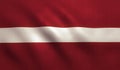 Latvia Flag Royalty Free Stock Photo