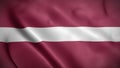 Latvia flag background realistic waving in the wind 4K video, for Independence Day or Anthem (Perfect Loop)