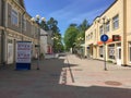Latvia, Jurmala. The main street of the resort