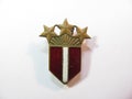 Latvia Litva Estonia badge Royalty Free Stock Photo