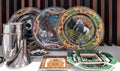 New collection set of Versace tableware with the image of animals