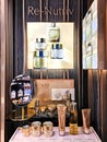 Premium Estee Lauder boutique with Re-Nutriv Collection in Stockmann shopping mall, Riga
